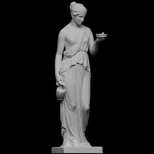 Statua scultura ebe hebe - statua,