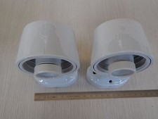 coppia di Applique lampada da parete in ceramica vintage nuovi