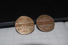 gettone telefonico 7607 RARO E GETTONE 7702 RARO.OTTMO STATO