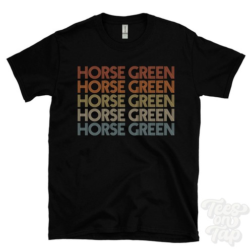 Maglietta verde cavallo - maglietta,