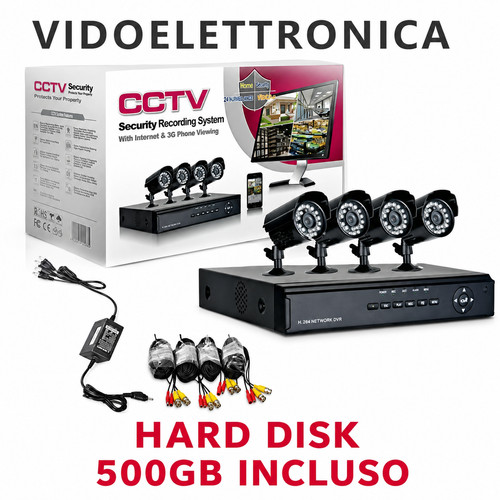 Kit videosorveglianza - kit, 4