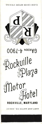Rockville plaza motor hotel - rockville,