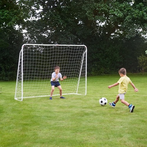 Rete calcio acciaio 8x6 - rete, in