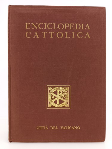 Enciclopedia cattolica - enciclopedia,