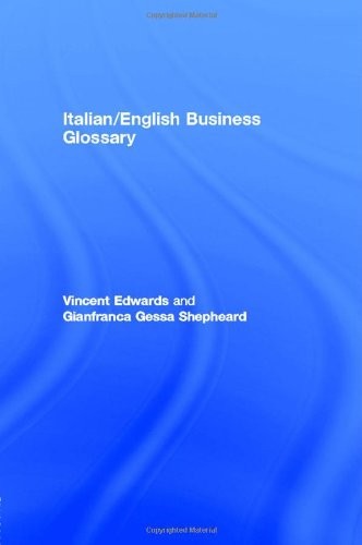 Italian english business - italian/english,