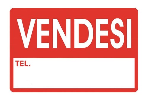 Cartello segnaletico vendesi