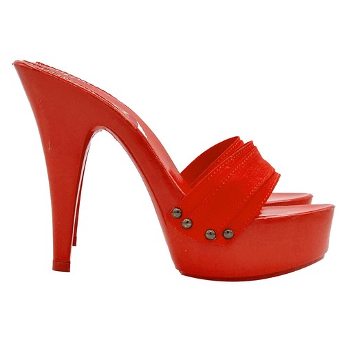 Zoccoli donna rossi con - da,