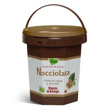 NOCCIOLATA BIO RIGONI DI ASIAGO CREMA SPALMABILE 2,5 KG SECCHIELLO CIOCCOLATO