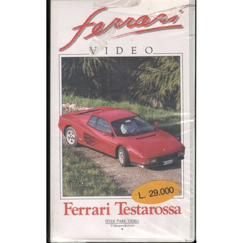 Ferrari testarossa vhs sergio - ferrari,