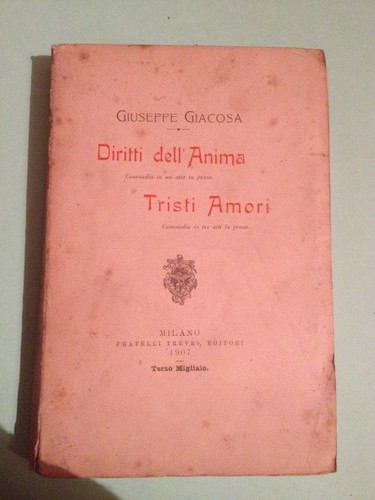 Libri antichi fine 800 - antichi,