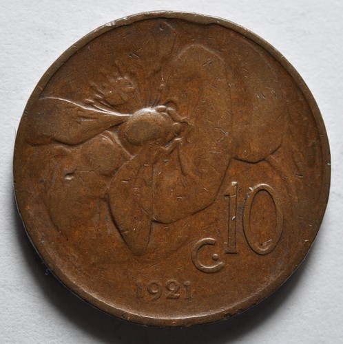 Centesimi ape 1921 regno - ,