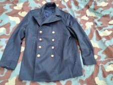 Giacca giaccone castorino blu originale marina militare tg  grande  mai usato!