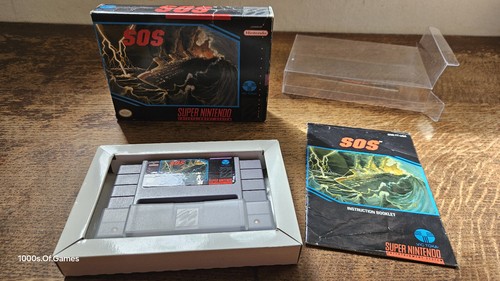 Snes super nintendo - super, sos