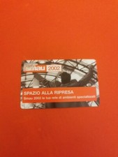 SCHEDA TELEFONICA SMAU 2002