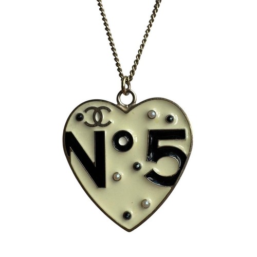 Collana chanel piastra cuore - collana,