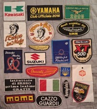 Lotto 19 Toppe Moto - Kawasaki, Yamaha, Moto Guzzi, Ducati, Suzuki, Momo + Varie