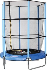 Tappeto Elastico Diametro 140 cm ,Rete di Protezione Altezza 150 cm -Trampolino 