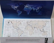 NAVE VESPUCCI TOUR MONDIALE 2025 SERIE DI FRANCOBOLLI FERMA BUSTA COPIA NUMERATA