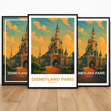 Affiche Disneyland Paris