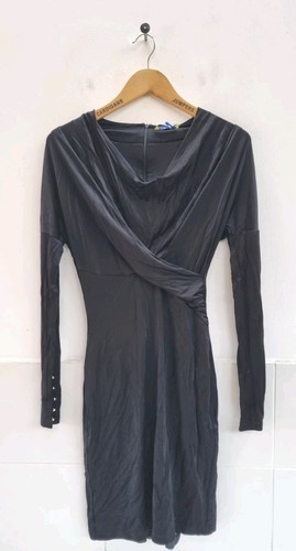 Versace jeans vestito nero - versace,