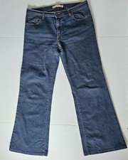 Vitamina Jeans BootCut donna 34 in vita elasticizzato blu