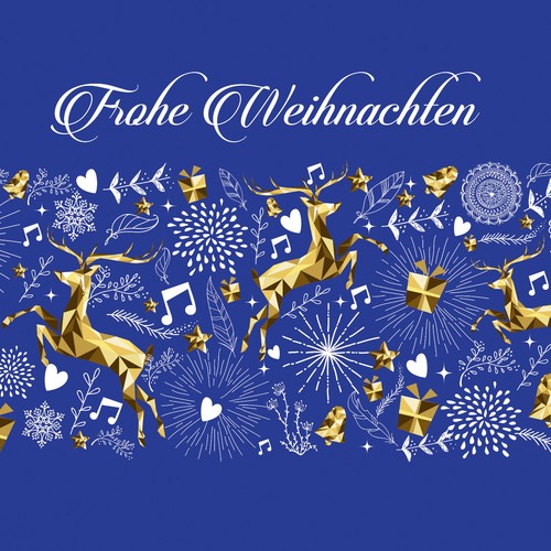 Oro frohe natalizio di - frohe,