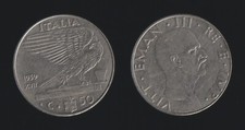 50 CENTESIMI 1939 XVII IMPERO MAGNETICA - VITTORIO EMANUELE III