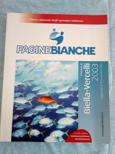 Pagine bianche 2003 - , provincie