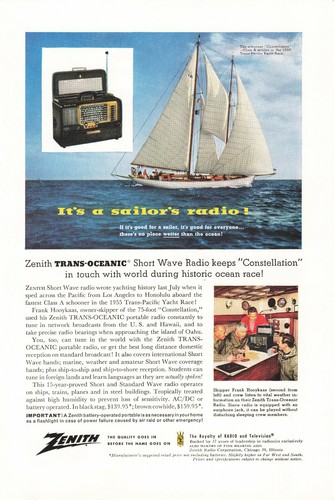 Zenith sailor radio trans - sailor's,