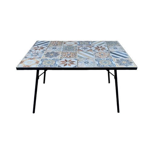 Tavolo mosaico esterno - tavolo,