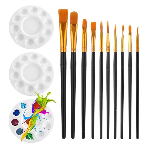 Set tavolozze pennelli - set, di