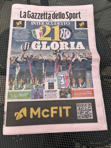Giornale calcio gazzetta - giornale,