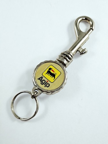 Portachiavi agip anni 1980 con - portachiavi,