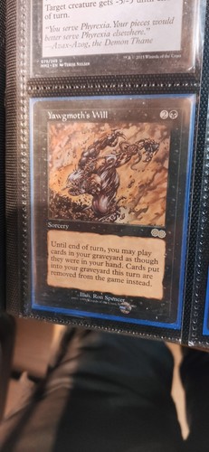 Yawgmoth will magic - will,