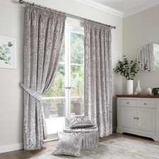 Trinity Silver Velluto Tessuto