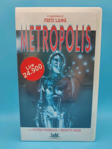 Vhs metropolis fritz lang - vhs,