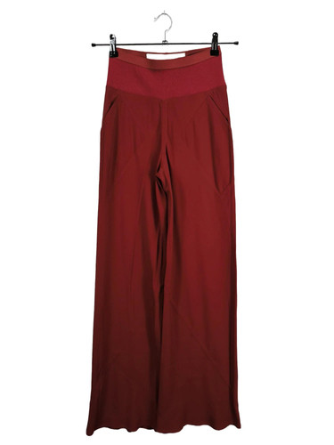 Rick owens baggy pants rosso - owens,