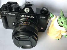 TESTATA CON PELLICOLA Yashica FX Super 2000-Yashica lens ML 50mm f1.7