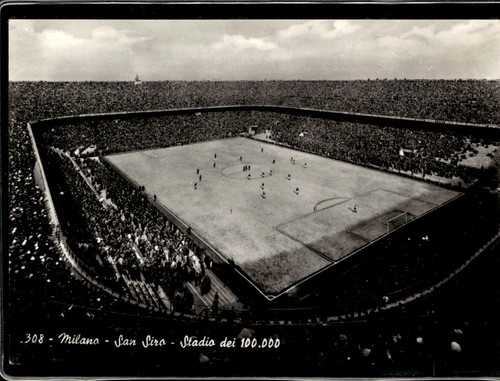 Cartolina milano san - milano, siro