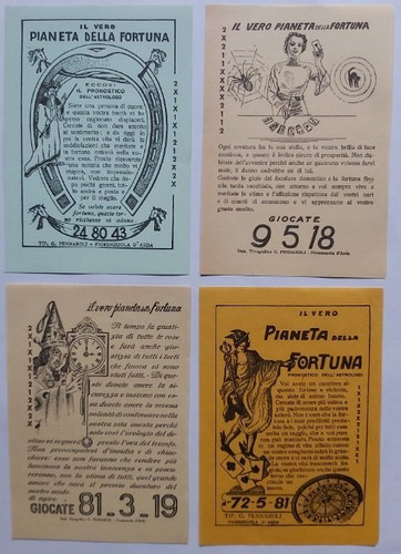 Set fogliettini vero - set,