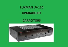 KIT di riparazione amplificatore stereo LUXMAN LV-110 - tutti i condensatori