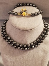 Orecchini parure perle finte - parure,