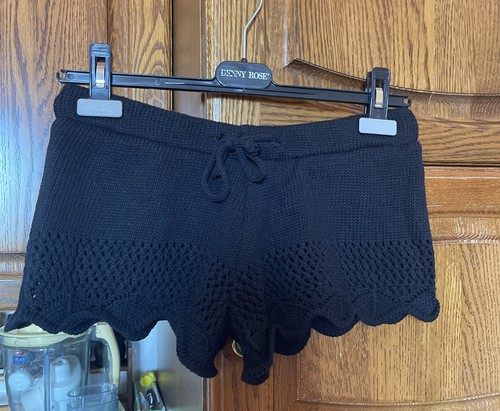Pantaloncino nero tricot denny - nero,