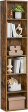 Libreria, Scaffale Libreria a 6 Ripiani, Scaffale Portaoggetti Aperto, 24 X 40 X
