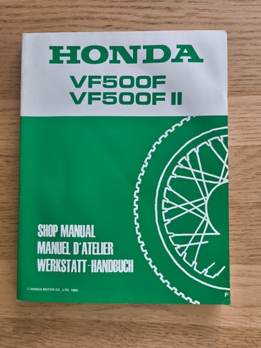 Honda vf500f vf500fii 1985 - honda,