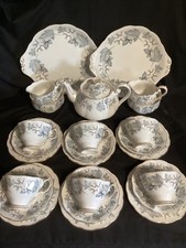 Set da tè Royal Albert Silver