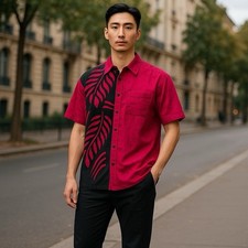 Set Camicia Sarong e Batik