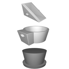 Portabicchiere per Sedia a