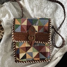 Borsa a tracolla boho fatta a