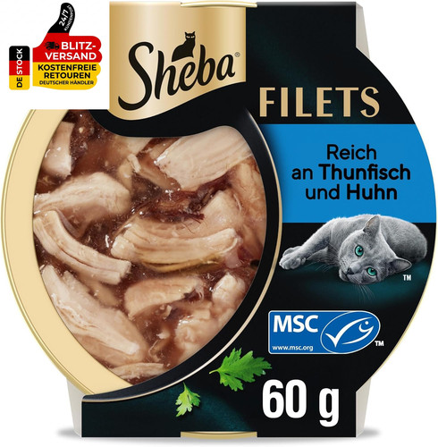 Sheba filets adult cibo - adult, per